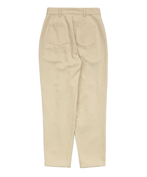 select MOCA(セレクトモカ)の「ボックスタックテーパードパンツ(デニムパンツ・レディース・ブラック/アイボリー・SMALL/MEDIUM)」の17枚目の写真