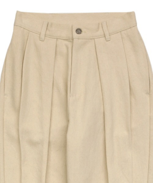 select MOCA(セレクトモカ)の「ボックスタックテーパードパンツ(デニムパンツ・レディース・ブラック/アイボリー・SMALL/MEDIUM)」の18枚目の写真