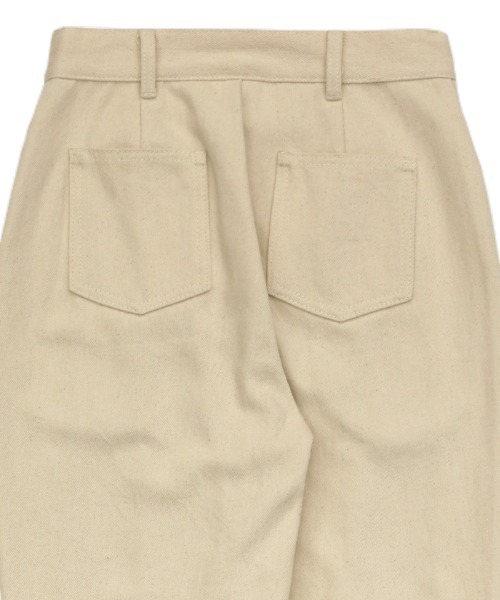 select MOCA(セレクトモカ)の「ボックスタックテーパードパンツ(デニムパンツ・レディース・ブラック/アイボリー・SMALL/MEDIUM)」の20枚目の写真