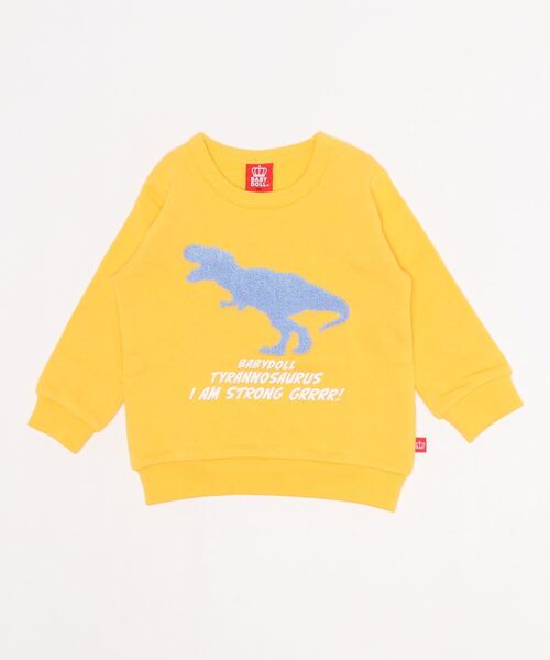 BABYDOLL(ベビードール)の「サガラ トレーナー 5865K(スウェット・キッズ・ブラック×ピンク/ベビーピンク/ブラック系その他/マスタード/パープル/ライトブルー/ベージュ/ブルー系その他2/ライトグリーン/ブラウン系その他/ベージュ系その他/バイオレット/ブラウン/ピンク系その他/ライトベージュ/ブラック×ホワイト・100cm/130cm/90cm/140cm/110cm/120cm)」の14枚目の写真