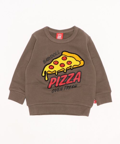 BABYDOLL(ベビードール)の「サガラ トレーナー 5865K(スウェット・キッズ・ブラック×ピンク/ベビーピンク/ブラック系その他/マスタード/パープル/ライトブルー/ベージュ/ブルー系その他2/ライトグリーン/ブラウン系その他/ベージュ系その他/バイオレット/ブラウン/ピンク系その他/ライトベージュ/ブラック×ホワイト・100cm/130cm/90cm/140cm/110cm/120cm)」の22枚目の写真