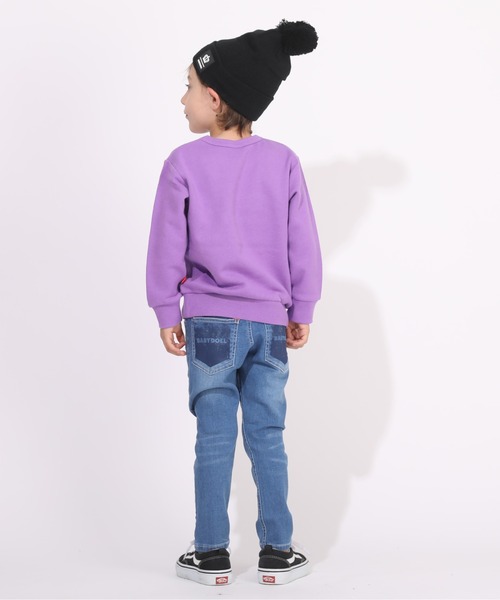 BABYDOLL(ベビードール)の「サガラ トレーナー 5865K(スウェット・キッズ・ブラック×ピンク/ベビーピンク/ブラック系その他/マスタード/パープル/ライトブルー/ベージュ/ブルー系その他2/ライトグリーン/ブラウン系その他/ベージュ系その他/バイオレット/ブラウン/ピンク系その他/ライトベージュ/ブラック×ホワイト・100cm/130cm/90cm/140cm/110cm/120cm)」の17枚目の写真