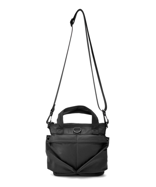 DEVICE+(デバイスプラス)の「抗菌 抗ウイルス DEVICE+ ナイロン ミニ ヘルメットバッグ(ショルダーバッグ・レディース・ブラック・FREE)」の20枚目の写真