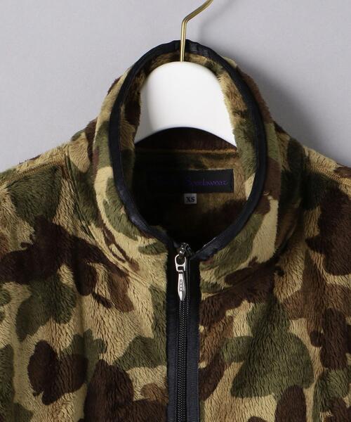 Needles（ニードルス）の「＜NEEDLES（ニードルズ）＞CAMO MICROFUR ブルゾン■■■（ブルゾン・レディース・オリーブ・XS）」の3枚目の写真