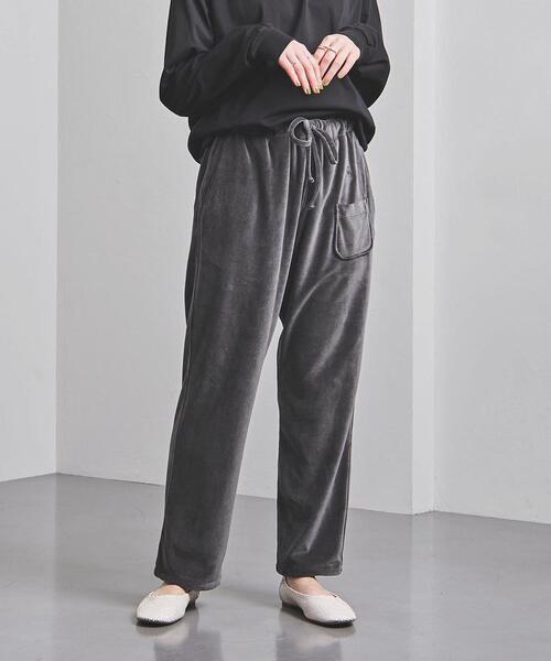 Charcoal TOKYO(チャコールトーキョー)の「<Charcoal TOKYO(チャコール トーキョー)>イージー パンツ ■■■(その他パンツ・レディース・ブラック/ダークグレー・S)」の2枚目の写真