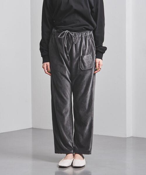 Charcoal TOKYO(チャコールトーキョー)の「<Charcoal TOKYO(チャコール トーキョー)>イージー パンツ ■■■(その他パンツ・レディース・ブラック/ダークグレー・S)」の3枚目の写真
