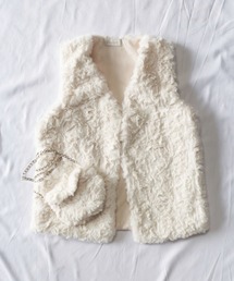 me+em select | 【ミニバッグSET】フェイクファーベスト(ベスト)