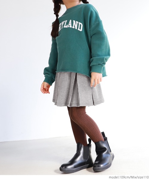 coca（coca）（コカ）の「キッズ 千鳥柄スカート（スカート・キッズ・その他・100/110/120/130）」の8枚目の写真