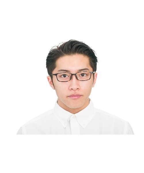 Zoff（ゾフ）の「スクエア型 めがね｜SUPER LIGHT（メガネ・メンズ・ブラック/ブラウン/ブルー/ブルー系その他・FREE）」の9枚目の写真