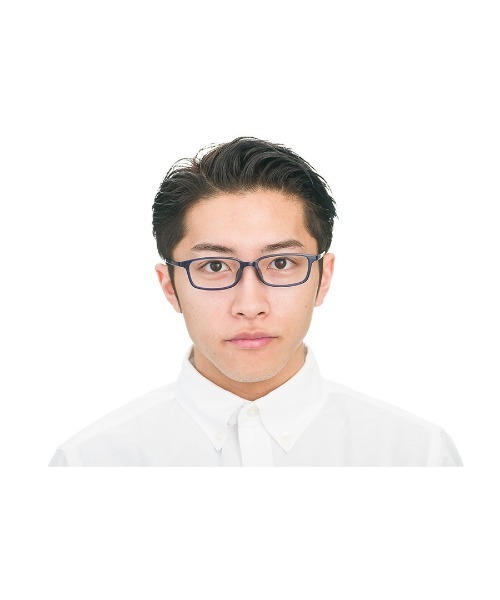 Zoff（ゾフ）の「スクエア型 めがね｜SUPER LIGHT（メガネ・メンズ・ブラック/ブラウン/ブルー/ブルー系その他・FREE）」の12枚目の写真