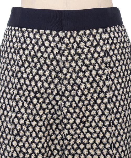 Drawer（ドゥロワー）の「＜Drawer（ドゥロワー）＞ ラメジャカードフロントステッチパンツ（その他パンツ・レディース・ネイビー・34/36/38）」の8枚目の写真