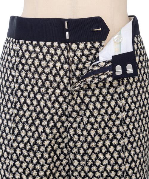 Drawer（ドゥロワー）の「＜Drawer（ドゥロワー）＞ ラメジャカードフロントステッチパンツ（その他パンツ・レディース・ネイビー・34/36/38）」の9枚目の写真