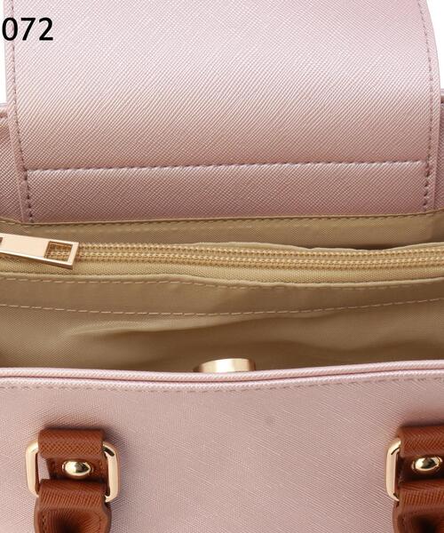 Ober Tashe(オーバータッシェ)の「被せ付きショルダー(ショルダーバッグ・レディース・ブラック/ベージュ/ブラウン系6/ピンク系・FREE)」の14枚目の写真