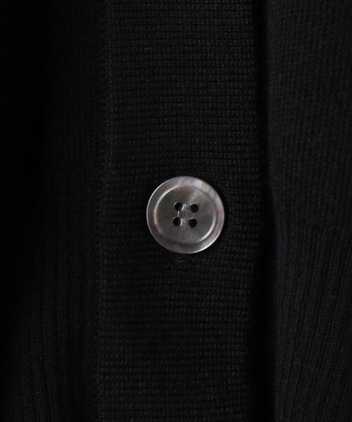 UNITED ARROWS（ユナイテッドアローズ）の「＜UNITED ARROWS＞W SMT ドルマン カーディガン B◆（カーディガン/ボレロ・レディース・ブラック/ダークグレー/ピンク・FREE）」の20枚目の写真