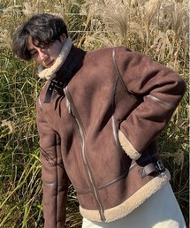ASCLO（エジュクロ）｜メンズのムートンコート一覧 - WEAR