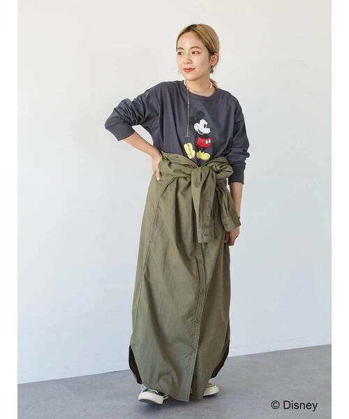 Disney（ディズニー）の「プリントカットプルオーバー/Mickey（Tシャツ/カットソー・レディース・ネイビー/オフホワイト・FREE）」の13枚目の写真