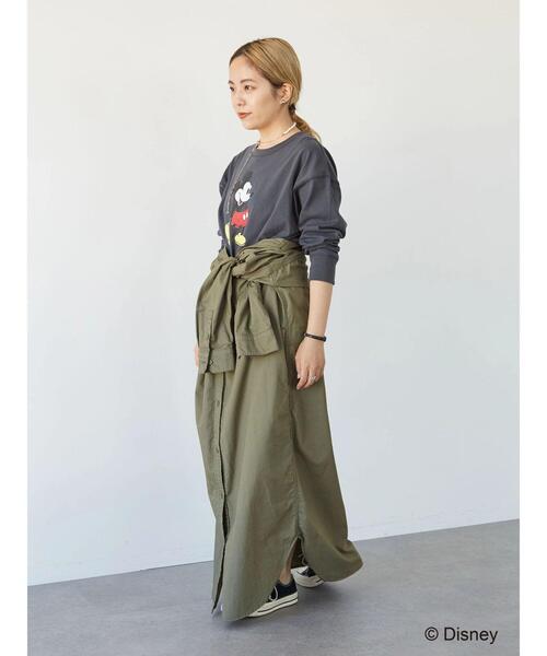 Disney（ディズニー）の「プリントカットプルオーバー/Mickey（Tシャツ/カットソー・レディース・ネイビー/オフホワイト・FREE）」の15枚目の写真