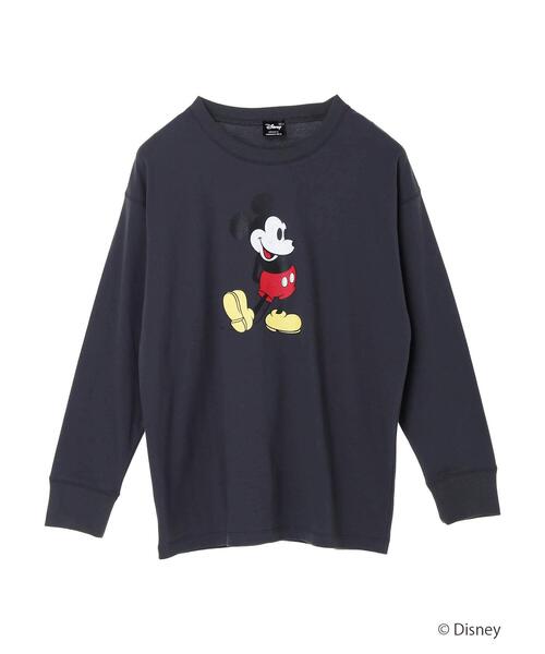 Disney（ディズニー）の「プリントカットプルオーバー/Mickey（Tシャツ/カットソー・レディース・ネイビー/オフホワイト・FREE）」の17枚目の写真
