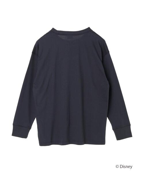 Disney（ディズニー）の「プリントカットプルオーバー/Mickey（Tシャツ/カットソー・レディース・ネイビー/オフホワイト・FREE）」の18枚目の写真