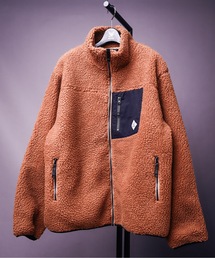 Z)【BLINGLEADS】ボア ZIPブルゾン