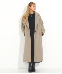 ANAP チェスターコート ANAP（アナップ）の「リングシングルボタンロングコート