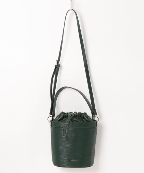 Emoda エモダ 水シボ 巾着バケツ型2wayショルダーバッグ ショルダーバッグ Emoda エモダ のファッション通販 Zozotown