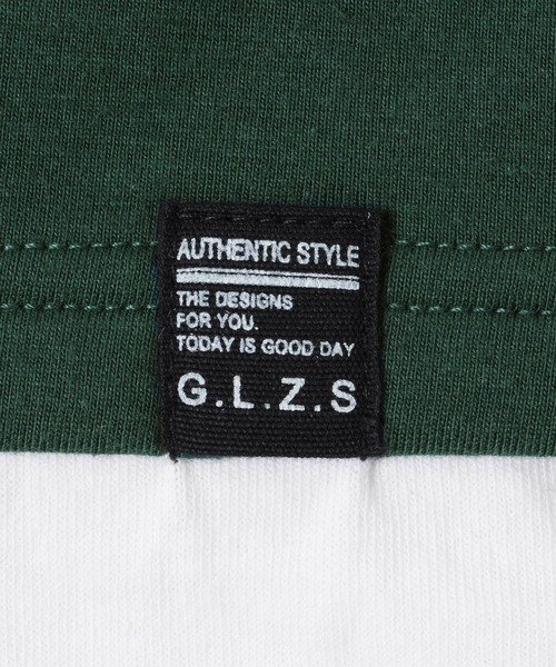 GLAZOS（グラソス）の「裏ベロア・ドロップショルダーバックプリント裾レイヤードトレーナー（スウェット・キッズ・ブラック/ダークグリーン/グレー/ブルー・130cm/140cm/150cm/160cm/170cm）」の17枚目の写真