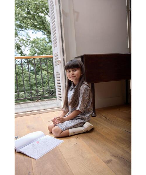 agnes b.(アニエスベー)の「AB43 E CHAUSSETTE キッズ b.ロゴソックス(ソックス/靴下・キッズ・ホワイト系その他・1/2/3)」の3枚目の写真