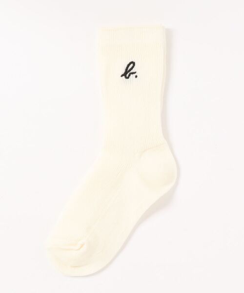 agnes b.(アニエスベー)の「AB43 E CHAUSSETTE キッズ b.ロゴソックス(ソックス/靴下・キッズ・ホワイト系その他・1/2/3)」の8枚目の写真