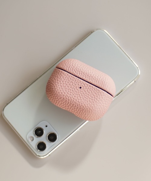 Port(ポート)の「レザーライク Airpods Pro 専用 イヤホン ケース #_(ヘッドフォン/イヤホン・レディース・ベージュ/ブルー/グリーン/イエロー/ピンク/ブラック/アイボリー/モカ・FREE)」の8枚目の写真
