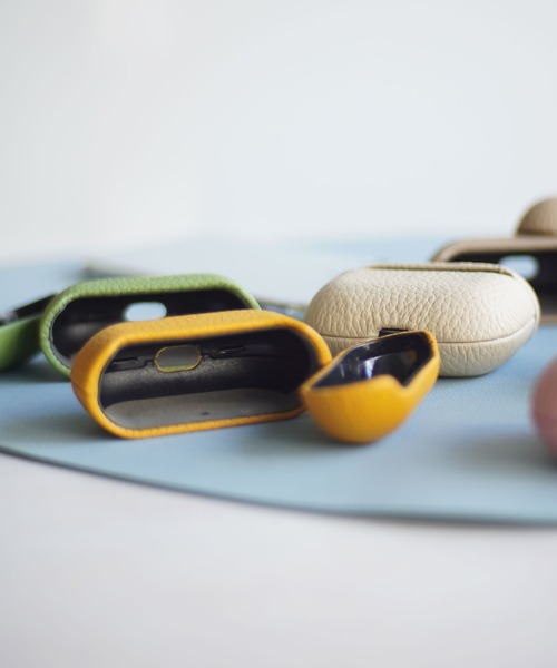 Port(ポート)の「レザーライク Airpods Pro 専用 イヤホン ケース #_(ヘッドフォン/イヤホン・レディース・ベージュ/ブルー/グリーン/イエロー/ピンク/ブラック/アイボリー/モカ・FREE)」の10枚目の写真