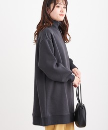 Green　Parks | 裏起毛ハイネックチュニック＊(スウェット)