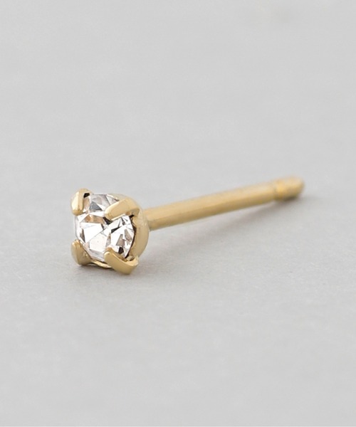 ANEMONE（アネモネ）の「ビジュー×メタルバーピアス（ピアス（両耳用）・レディース・ゴールド・FREE）」の3枚目の写真