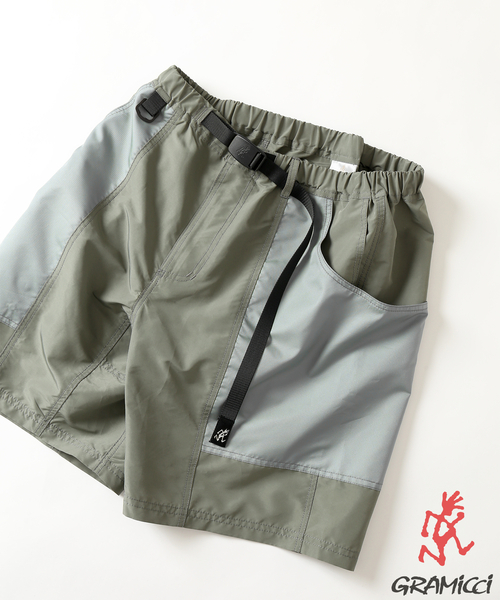 Gramicci(グラミチ)の「【GRAMICCI / グラミチ】 別注 コンビネーションギアショーツ(その他パンツ・メンズ・ブラック/ネイビー/グレー・SMALL/MEDIUM/LARGE/X-LARGE)」の1枚目の写真