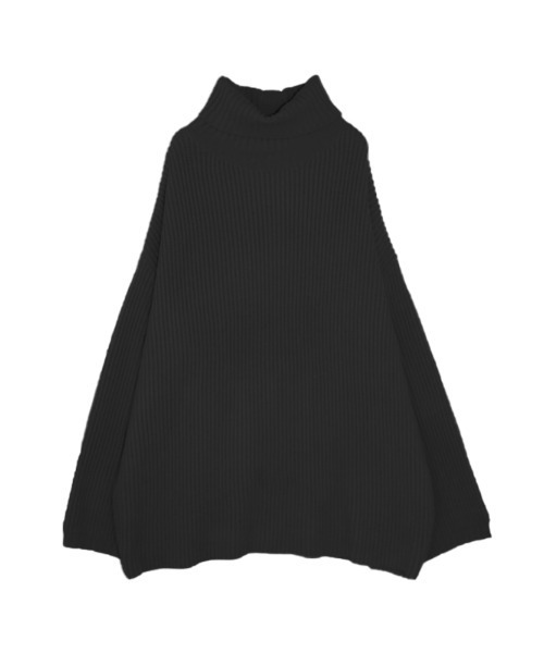 ACYM(アシーム)の「Turtle neck mini ニット(ニット/セーター・レディース・ベージュ/ブラック・FREE)」の11枚目の写真