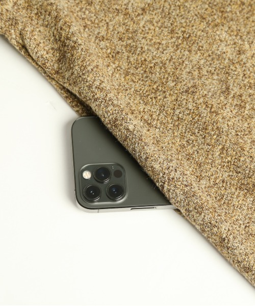 La-gemme（ラジェム）の「深Vネックジャンパースカート（ワンピース・レディース・ブラック/ブラック系その他3/ミックスグレー/ブラウン系その他2・M/L）」の12枚目の写真