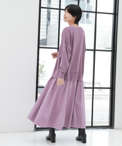 LAKOLE（ラコレ）の「ピグメントドッキングワンピース / 264041