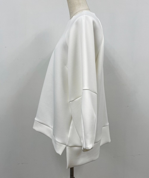 PICCIN（ピッチン）の「コクーンスリーブラグランプルオーバー（Tシャツ/カットソー・レディース・ブラック/ベージュ/オフホワイト・M）」の14枚目の写真