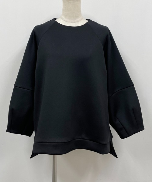 PICCIN（ピッチン）の「コクーンスリーブラグランプルオーバー（Tシャツ/カットソー・レディース・ブラック/ベージュ/オフホワイト・M）」の17枚目の写真