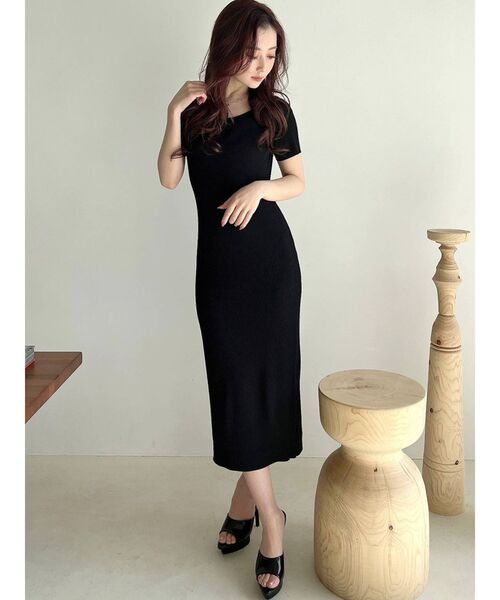 RESEXXY（リゼクシー）の「リブ半袖ワンピース（ワンピース・レディース・その他/ブラック/ピンク/ミント/その他1・MEDIUM/SMALL）」の11枚目の写真