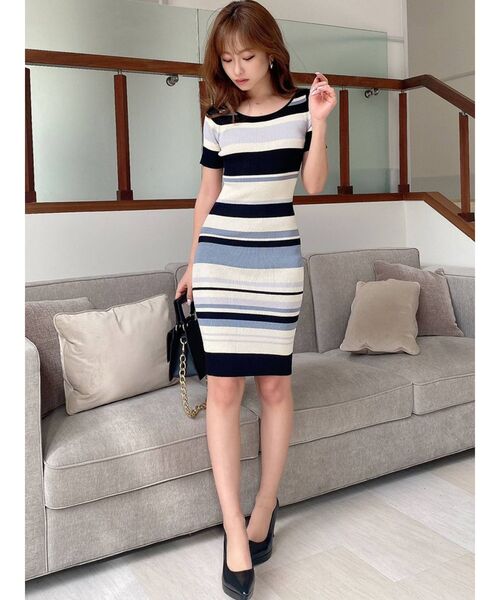 RESEXXY（リゼクシー）の「リブ半袖ワンピース（ワンピース・レディース・その他/ブラック/ピンク/ミント/その他1・MEDIUM/SMALL）」の14枚目の写真