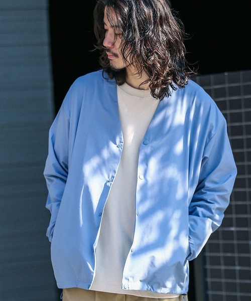 URBAN RESEARCH Sonny Label（アーバンリサーチサニーレーベル）の「撥水カーディガン（カーディガン/ボレロ・メンズ・チャコールグレー/ライトブルー/ベージュ系その他・MEDIUM/LARGE）」の3枚目の写真