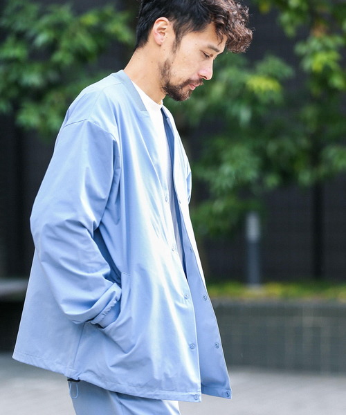 URBAN RESEARCH Sonny Label（アーバンリサーチサニーレーベル）の「撥水カーディガン（カーディガン/ボレロ・メンズ・チャコールグレー/ライトブルー/ベージュ系その他・MEDIUM/LARGE）」の18枚目の写真