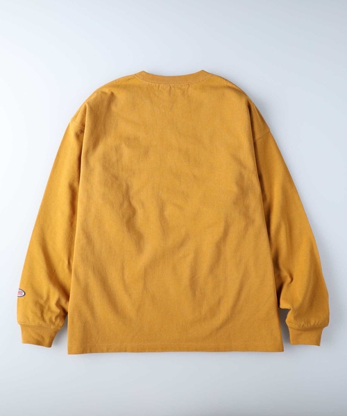 BEN DAVIS（ベンデイビス）の「【BEN DAVIS】カレッジロンＴ（Tシャツ/カットソー・メンズ・ホワイト/イエロー/ブルー/グリーン・S/M/L/XL）」の14枚目の写真