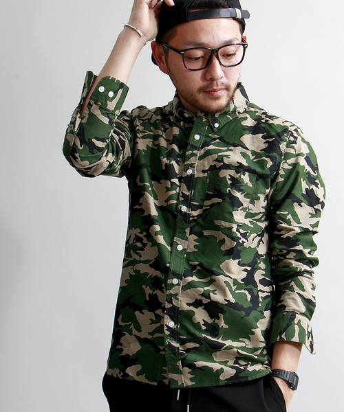 WEGO(ウィゴー)の「WEGO/オックスボタンダウンシャツ(シャツ/ブラウス・メンズ・ホワイト/サックスブルー/ライトピンク/その他1・LARGE/MEDIUM)」の4枚目の写真