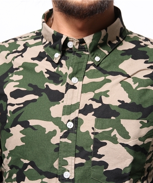 WEGO(ウィゴー)の「WEGO/オックスボタンダウンシャツ(シャツ/ブラウス・メンズ・ホワイト/サックスブルー/ライトピンク/その他1・LARGE/MEDIUM)」の8枚目の写真