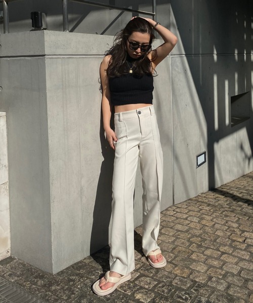 VIVIAN（ヴィヴィアン）の「厚底パデッドトングサンダル ZOZOTOWN+オフィシャルサイト限定商品（サンダル・レディース・ブラック/ダークブラウン/グリーン/アイボリー・LL/S/M/L）」の17枚目の写真