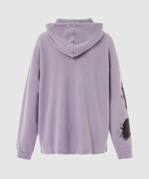 1017 ALYX 9SM（アリクス）の「HOODED TEE WAFFLE（パーカー・メンズ・ライラック・M/XL/L）」の2枚目の写真