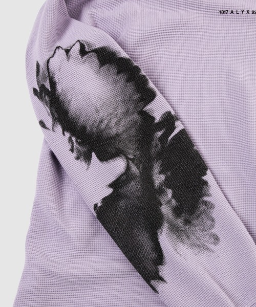 1017 ALYX 9SM（アリクス）の「HOODED TEE WAFFLE（パーカー・メンズ・ライラック・M/XL/L）」の3枚目の写真