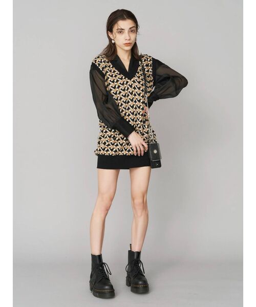 Dr. Martens（ドクターマーチン）の「【Dr.Martens】Audrick 8i Boot（ブーツ・レディース・ブラック・MEDIUM/LARGE）」の2枚目の写真